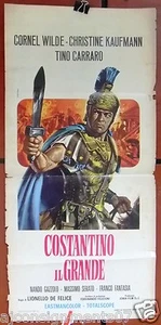COSTANTINO IL GRANDE (ELISA CEGANI) Italian Film Poster Locandina 60s - Picture 1 of 1