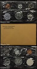 1964 Proof Set With Coa ~ Flat Pack Original Envelope ~ Us Mint Silver Coins Mq