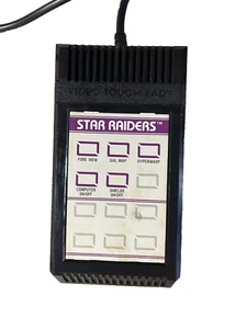 Atari 2600 Video Touch Pad Keypad Controller w/ Star Raiders Overlay - Picture 1 of 2
