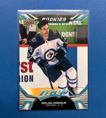 2022-23 Upper Deck MVP Declan Chisholm Rookie Winnipeg Jets #236 RC - Image 1 of 3