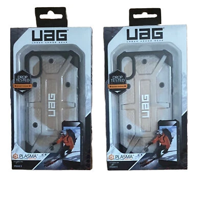 UAG Plasma 系列适用于 Apple iPhone X - ICE 透明 - IPHX-L-IC - 全新带盒 — 第 1/2 张图片