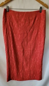 Laura Ashley Size 10 Pink Pencil Long Skirt - Picture 1 of 10