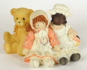 Two Fille Avec Cherished Teddies - USA Rare Emballage D'Origine Neuf - 487732 - Imagen 1 de 4