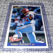 2002 Donruss Originals Kirby Puckett What If “The Rookies” RARE