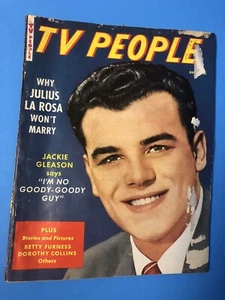 TV People Magazine December 1953 Jackie Gleason Bob Hope Betty Furness 82 pages - Picture 1 of 12