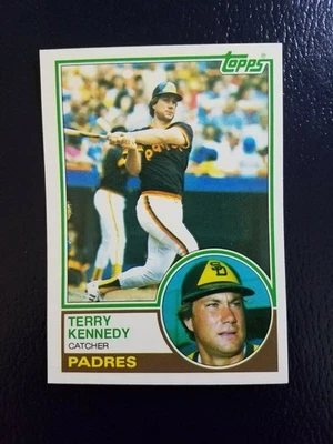 Terry Kennedy Reggie Smith MLB 1983 Topps WRONG BACK ERROR RARE - Image 1 of 2