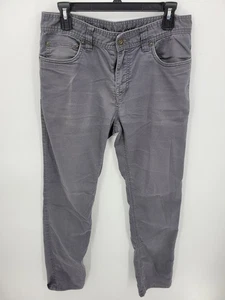 Pantalones Prana Para Hombre 31x32 Gris Pierna Recta Cinco Bolsillos Exterior Informal Senderismo - Imagen 1 de 9