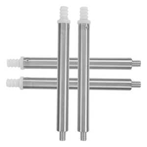  4 Stück leicht zu reinigende Badaccessoires Edelstahl Ersatzstange - Bild 1 von 12