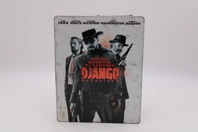 Django Unchained (Blu-ray, 2012) Steelbook , Damaged see description - Image 1 of 4