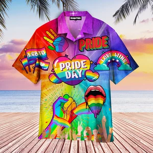 LGBT Pride Month We Are Proud Hawaiian Shirt LGBT shirt Lesbian shirt gay shirt - Picture 1 of 2
