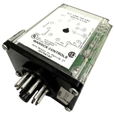 Warrick Controls 16VMA1A0 11-PIN CONTROL RELAY 120 VAC 4.4 VA - Image 1 of 4