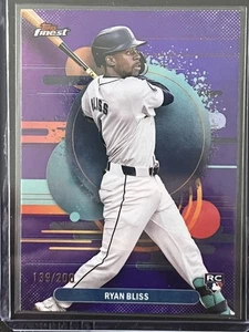 2025 Topps Finest #107 RYAN BLISS Uncommon Purple Refractor (RC) /200 - Picture 1 of 2