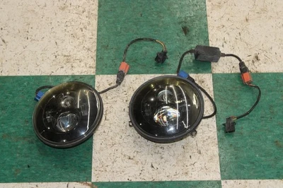 07-18 Wrangler Aftermarket LED Projector Pair 2x LH Left Right RH Headlight Lamp Foto 1 de 4