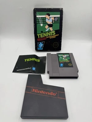 Nintendo NES Tennis Game Complete in Box with Manual - Image 1 of 4