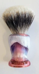 TRC - Folded Fusion - 26mm 2-Band Manchurian Badger Doughman Fan Knot - Resin - Picture 1 of 7
