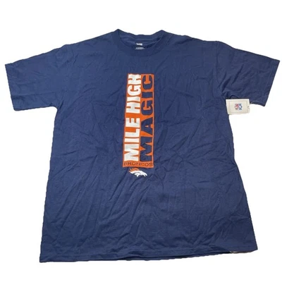 Camiseta De Colección Y2K VF Imagewear NFL Denver Broncos Para Hombres Talla L Mile High Magic Foto 1 de 4