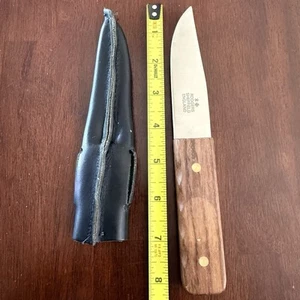 Rodgers Sheffield England 8-inch Boot Knife w/ Leather Sheath - Picture 1 of 7