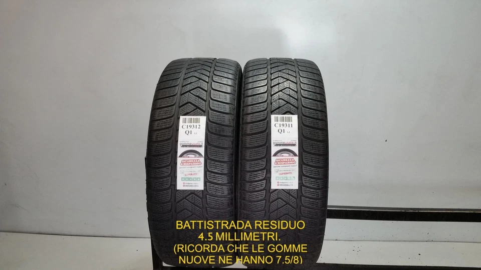 GOMME USATE  TERMICHE 245/45R20 103V PIRELLI SCORPION WINTER PNEUMATICI C19312 - Bild 1 von 1