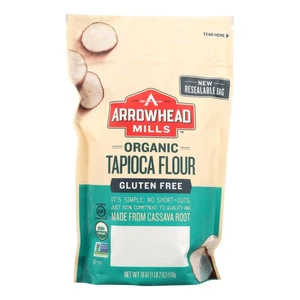 Harina de Tapica Orgánica Arrowhead Mills 18 Oz (Paquete de 1) - Imagen 1 de 2