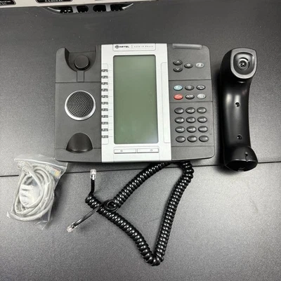 Mitel 5330 IP Phone VoIP Business Telephone w/ Handset & Cables - No Power Cord - Image 1 of 4