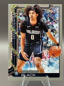 Anthony Black #H70 Silver Glitter 2025-26 Topps Holiday Magic - Bild 1 von 5