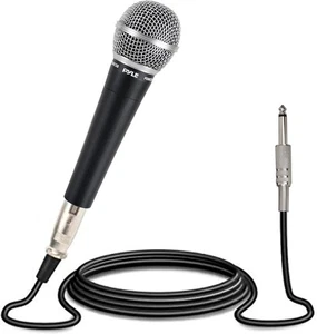 Pyle Unidirectional Microphone – High Gain, XLR Cable, Built-In Pop Filter, 15ft - Picture 1 of 7