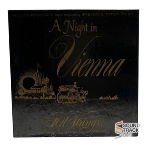 A Night In Vienna By 101 Strings 2 Track 7 1/2 IPS Reel Tape Bel Canto - Picture 1 of 4