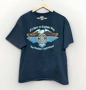 Camisa Harley Davidson DE COLECCIÓN Adulto Talla Grande Negra Milwaukee Para Hombres Años 90 - Imagen 1 de 9