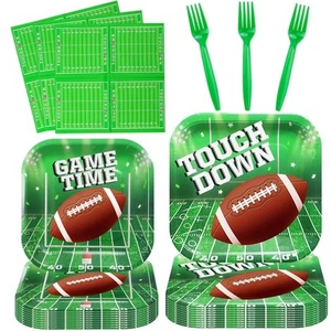160 PCS Football Party Decorations - Football Theme Birthday Party Supplies -... - Picture 1 of 8