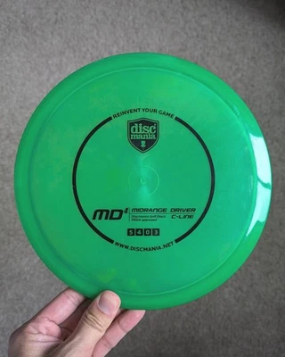 Discmania C-line MD4 - Innova Made Embossed - 178g - Disc Golf - Image 1 of 4