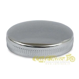 Tappo serbatoio a baionetta old style cromato ventilato custom scrambler - Picture 1 of 2