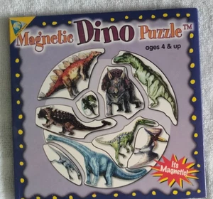Magnetic Dino Puzzle (ages 4 & up) NEW - Bild 1 von 3