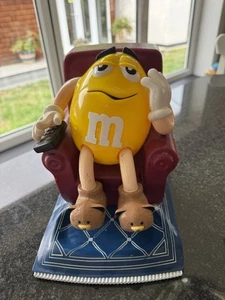 M&M’s Vintage Candy Dispenser Yellow Peanut Collectables 1999 - Picture 1 of 11