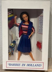 Barbie in Holland doll wearing Aboard Ship repro NRFB 1996 Dutch convention - Picture 1 of 8