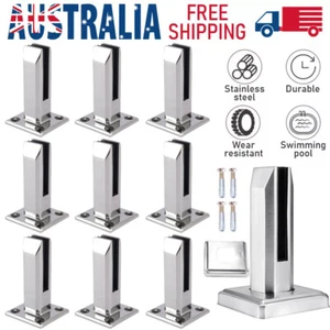 20X Heavy Duty Stainless Steel Spigot Glass Pool Fencing Balustrade Spigots DIY - Picture 1 of 13