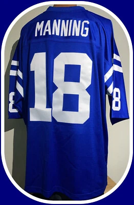 ФУТБОЛКА INDIANAPOLIS COLTS ПЕЙТОН МЭННИНГ МИТЧЕЛЛ И НЕССHERITAGE ДЛЯ ВЗРОСЛЫХ 56 XXXLG - Изображение 1 из 4