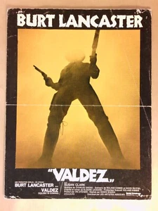 RARE DOSSIER DE PRESSE DEPLIANT DU FILM "VALDEZ" / BURT LANCASTER - Bild 1 von 3
