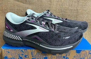 NUEVO EN CAJA Brooks 120381-072 Mujer Adrenaline GTS 23 Negro/Azul Claro/Púrpura Atlético - Imagen 1 de 5
