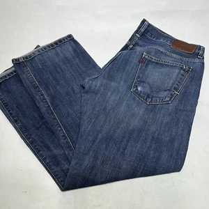 Pantalones de mezclilla vintage Levis rojos premium para hombre talla 36X32 azul corte recto - Imagen 1 de 24