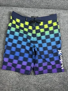 New Boy's Hurley Swim Board Shorts Obsidian Size 14 / 28 Summer Beach Lake - Picture 1 of 8