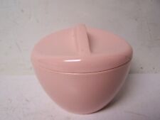 Vintage MCM Windsor Melmac Sugar Bowl w/lid pink jar 414-2 trinket dish