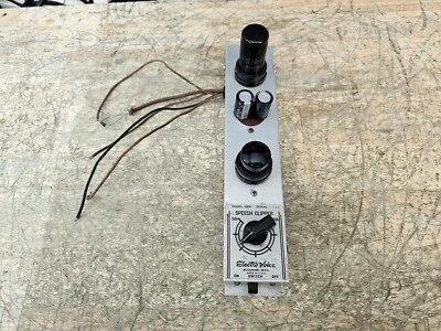 RARE ELECTRO VOICE MODEL 1000 SPEECH CLIPPER , TUBE Microphone Hifi Ribbon RCA - Image 1 of 4