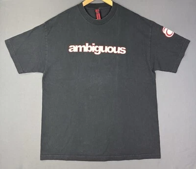 Camisa De Patinaje Ambigua De Colección Y2K Promo Streetwear Hype Negra XL Camiseta Rara Foto 1 de 4
