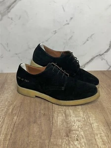 Zapatos de gamuza negros Common Projects Cadet Derby Reino Unido 7, 41. goma crepe - Imagen 1 de 10