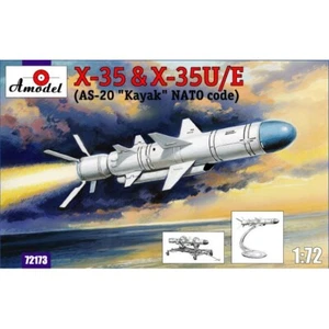 Amodel 72173 Modellbausatz 1:72 Kh-35&Kh-35U/E (AS-20 Kajak) Sowjetische Lenkrakete - Bild 1 von 6
