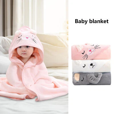 Ultra Soft and Super Absorbent Baby Bath Hooded Towels for Newborn Infant Toddle - image 1 of 4