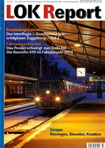 20050/ Eisenbahnmagazin - LOK REPORT - März 2013 - TOPP HEFT - Picture 1 of 1