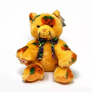 Build A Bear Kürbis Kätzchen orange Halloween Plüsch + Schleife -2024Vault Collection 🎃 - Bild 1 von 3