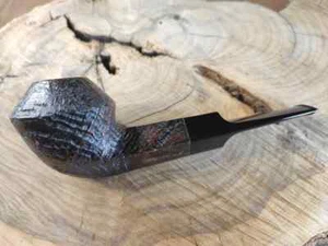 Manelli bulldog brown handmade Italy briar pipe stem 20 gr.50 oz.1,8 unsmoked - Picture 1 of 8