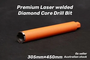 305mm x 450mm 1-1/4" NUC Premium Laser welded Diamond Core Drill Bit - Picture 1 of 5